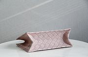 DIOR BOOK TOTE PINK M1296 SIZE 36.5 x 28 x 17.5 CM - 2