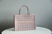 DIOR BOOK TOTE PINK M1296 SIZE 36.5 x 28 x 17.5 CM - 3