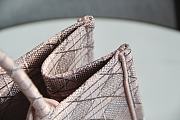 DIOR BOOK TOTE PINK M1296 SIZE 36.5 x 28 x 17.5 CM - 4