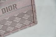 DIOR BOOK TOTE PINK M1296 SIZE 36.5 x 28 x 17.5 CM - 5