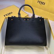 FENDI PEEKABOO X SMALL LEATHER BLACK 8BH377 SIZE 35 x 26 x 13 CM - 4