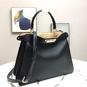 FENDI PEEKABOO ISEEU BLACK 8BN321 SIZE 33.5 x 25.5 x 13 CM  - 5