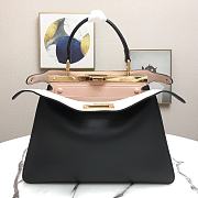 FENDI PEEKABOO ISEEU BLACK 8BN321 SIZE 33.5 x 25.5 x 13 CM  - 4