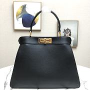 FENDI PEEKABOO ISEEU BLACK 8BN321 SIZE 33.5 x 25.5 x 13 CM  - 2