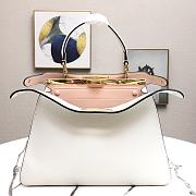 FENDI PEEKABOO ISEEU WHITE 8BN321 SIZE 33.5 x 25.5 x 13 CM - 2