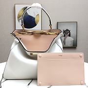 FENDI PEEKABOO ISEEU WHITE 8BN321 SIZE 33.5 x 25.5 x 13 CM - 3