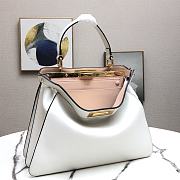 FENDI PEEKABOO ISEEU WHITE 8BN321 SIZE 33.5 x 25.5 x 13 CM - 5