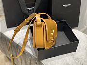 YSL SOLFERINO MEDIUM SATCHEL CARAMEL 634305 SIZE 23x16x6 CM - 5