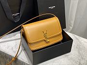 YSL SOLFERINO MEDIUM SATCHEL CARAMEL 634305 SIZE 23x16x6 CM - 2