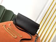 YSL KATE 99 WITH TASSEL BLACK LEATHER 604276 SIZE 26 x 13.5 x 4.5 CM - 4