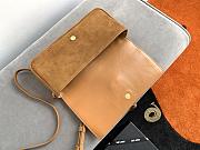 YSL KATE 99 WITH TASSEL CARAMEL SUEDE 604276 SIZE 26 x 13.5 x 4.5 CM - 2