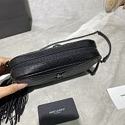 YSL LOU MINI CAMERA BAG BLACK 585040 SIZE 18×10×5 CM - 4