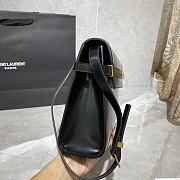 YSL MANHATTAN BLACK SMOOTH LEATHER 579271 SIZE 29x20.5x7 CM - 5