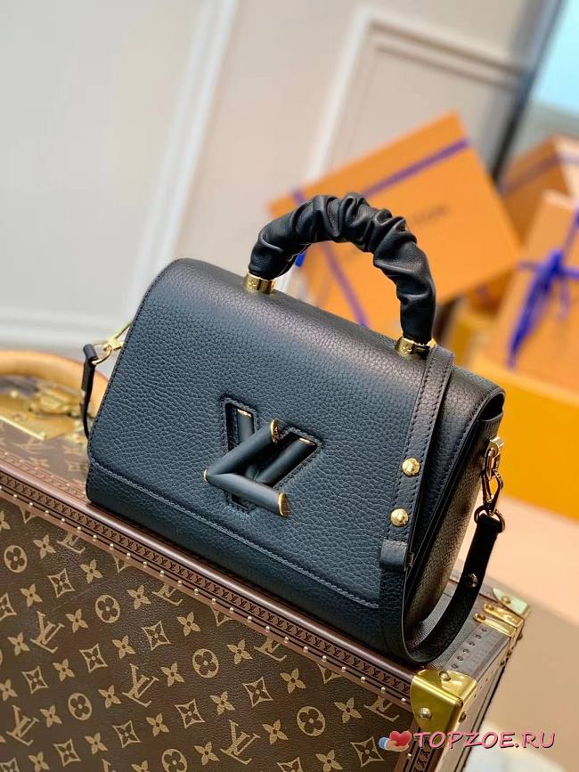 LV TWIST MM BLACK M58688 SIZE 23 x 18 x 8 CM - 1