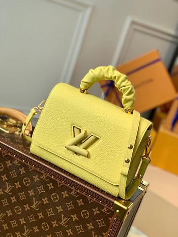 LV TWIST MM GINGER YELLOW M58688 SIZE 23 x 18 x 8 CM