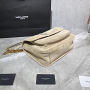 YSL NIKI MEDIUM IN SUEDE LEATHER BLACK 498894 SIZE 28 x 20 x 8 CM - 4