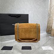 YSL NIKI MEDIUM IN SUEDE LEATHER CARAMEL 498894 SIZE 28 x 20 x 8 CM - 2