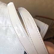 YSL NIKI MEDIUM IN CRINKLED VINTAGE LEATHER WHITE 498894 SIZE 28 x 20.5 x 8.5 CM - 3