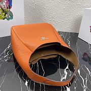 PRADA LEATHER HANDBAG ORANGE 1BC127 SIZE 23 x 21 x 13 CM - 5
