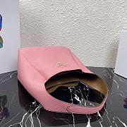 PRADA LEATHER HANDBAG PINK 1BC127 SIZE 23 x 21 x 13 CM - 6