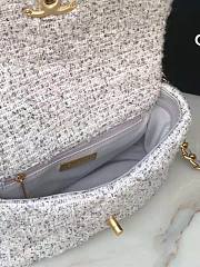 CHANEL 19 HANDBAG AS1160 SIZE 26 x 16 x 9 CM - 6