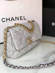 CHANEL 19 HANDBAG AS1160 SIZE 26 x 16 x 9 CM - 3