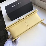 CHANEL BOY BAG LAGUNA A67086 SIZE 25 x 15 x 7 CM - 4