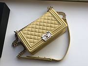 CHANEL BOY BAG LAGUNA A67086 SIZE 25 x 15 x 7 CM - 3