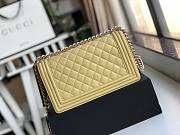 CHANEL BOY BAG LAGUNA A67086 SIZE 25 x 15 x 7 CM - 5