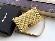 CHANEL BOY BAG LAGUNA A67086 SIZE 25 x 15 x 7 CM - 6