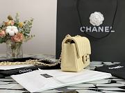 CHANEL SMALL CLASSIC FLAP BAG LAMBSKIN - 4
