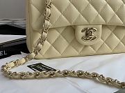 CHANEL SMALL CLASSIC FLAP BAG LAMBSKIN - 6