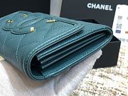CHANEL CC FIIGREE SMALL WALLET AMAZON A84447 SIZE 15 CM - 2