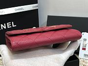 CHANEL CC FIIGREE SMALL WALLET OPYUM RED A84447 SIZE 15 CM - 3