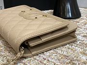 CHANEL CC FILIGREE WOC BEIGE A84451 SIZE 19.5 x 12 x 3.5 CM - 4