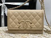CHANEL CC FILIGREE WOC BEIGE A84451 SIZE 19.5 x 12 x 3.5 CM - 2