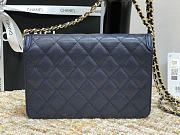 CHANEL CC FILIGREE WOC DARK BLUE A84451 SIZE 19.5 x 12 x 3.5 CM - 2