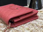 CHANEL CC FILIGREE WOC ROSE PINK A84451 SIZE 19.5 x 12 x 3.5 CM - 2