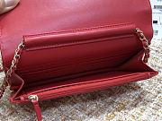 CHANEL CC FILIGREE WOC RED A84451 SIZE 19.5 x 12 x 3.5 CM - 4