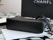 CHANEL SMALL SHOPPING BAG BLACK AS2374 SIZE 24 x 31 x 7 CM - 2