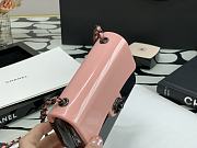 CHANEL MINI EVENING BAG BLACK & PINK AS2534 SIZE 8 x 12 x 5 CM - 5