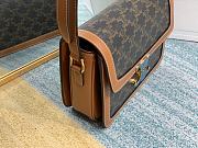 CELINE MEDIUM TRIOMPHE BAG TAN 191242 SIZE 22.5 x 16.5 x 7.5 CM - 3