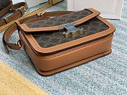 CELINE MEDIUM TRIOMPHE BAG TAN 191242 SIZE 22.5 x 16.5 x 7.5 CM - 6