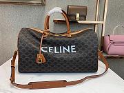 CELINE LARGE VOYAGE BAG WITH CELINE PRINT 191472 SIZE 50 x 28 x 22.5 CM - 1