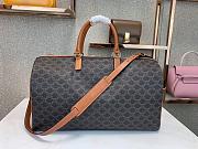 CELINE LARGE VOYAGE BAG WITH CELINE PRINT 191472 SIZE 50 x 28 x 22.5 CM - 2