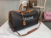 CELINE LARGE VOYAGE BAG WITH CELINE PRINT 191472 SIZE 50 x 28 x 22.5 CM - 5