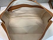 CELINE LARGE VOYAGE BAG WHITE WITH CELINE PRINT 191472 SIZE 50 x 28 x 22.5 CM - 2