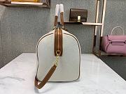CELINE LARGE VOYAGE BAG WHITE WITH CELINE PRINT 191472 SIZE 50 x 28 x 22.5 CM - 3