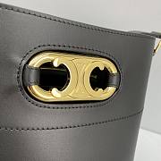 CELINE BUCKET MAILLON TRIOMPHE BLACK 193043 SIZE 25 X 29 X 22 CM - 6