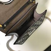 FENDI KAN I F SMALL BLACK 8BT286 SIZE 19 x 16 x 9 CM - 6